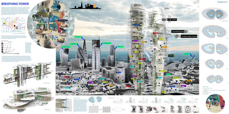 Illustration for article titled 10 propuestas de rascacielos imposibles para Londres